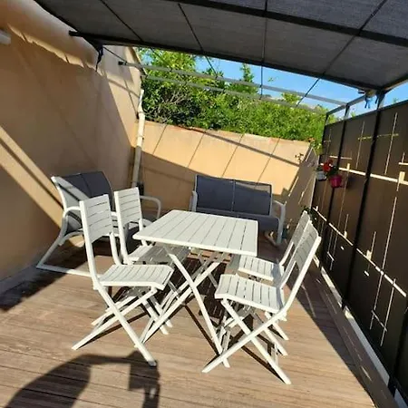T2 Neuf Independant Dans Villa Proche Des Plages La Seyne-sur-Mer Exterior photo